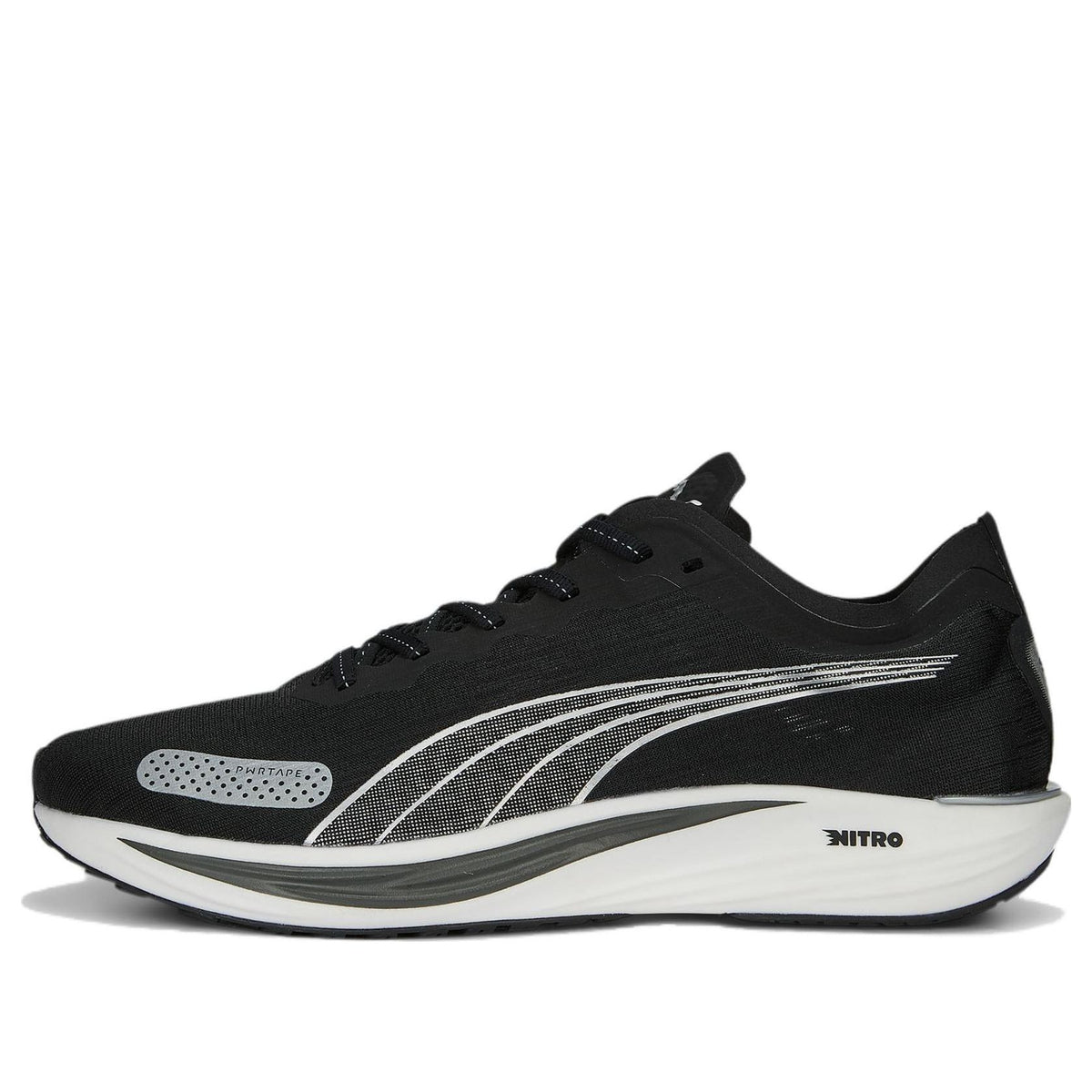 PUMA Liberate Nitro 2 'Black Silver' 377315-01 - KICKS CREW