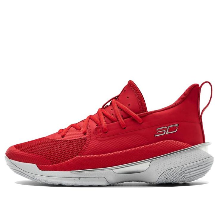 Under Armour Curry 7 Team 'Red White' 3023838-606