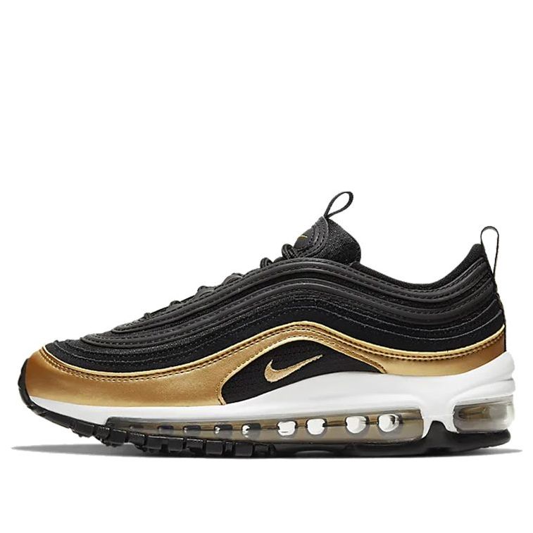 GS) Nike Air Max 97 'Black Metallic Gold' 921522-014 - KICKS CREW