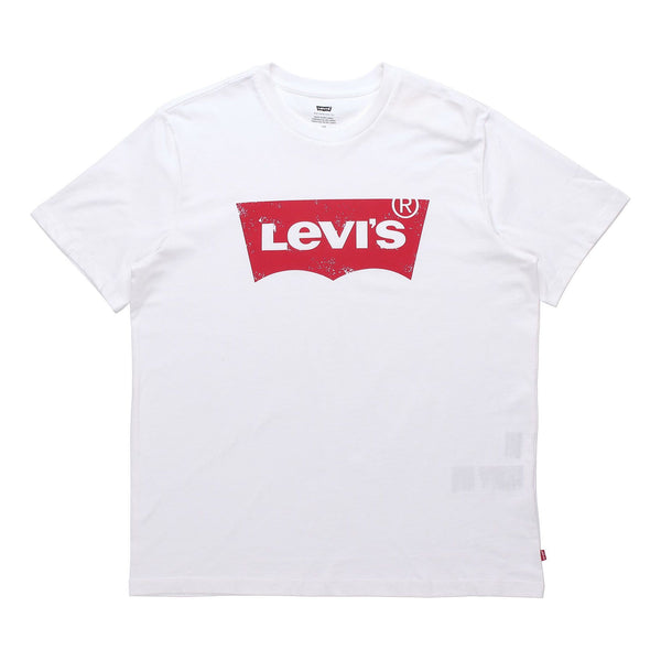 Men's Levis Classic Logo Printing Short Sleeve White 17783-0197