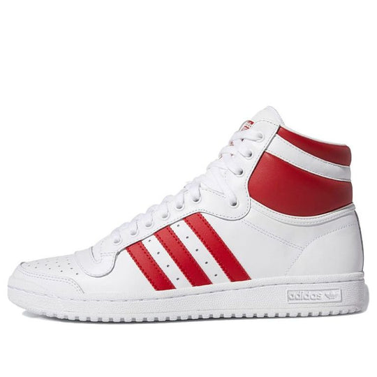 Adidas Top Ten Hi 'White Scarlet' EF2359 US 9