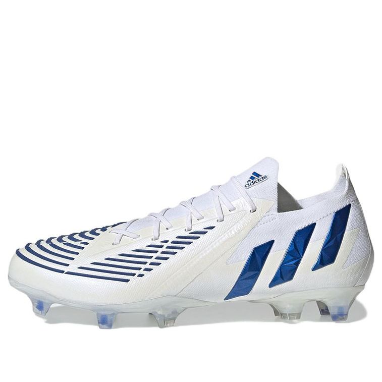 adidas Predator Edge.1 Low FG 'White Hi-Res Blue' GV7388 - KICKS CREW