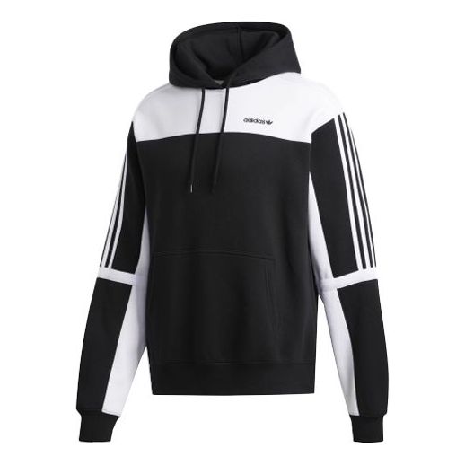 adidas originals Logo Printing Colorblock Sports Black White GD2077 ...