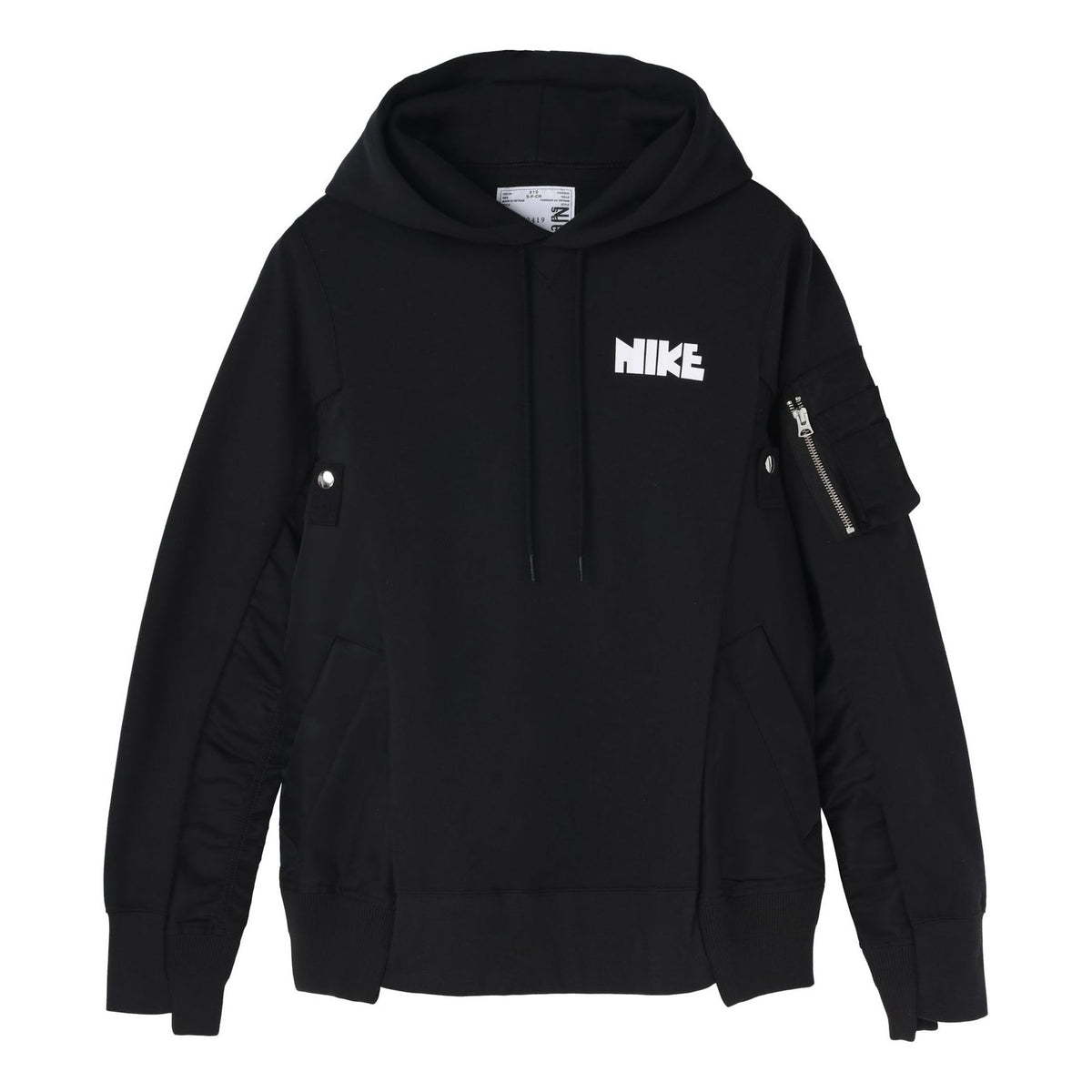 Nike x Sacai Hoodie 'Black' CW2419-010