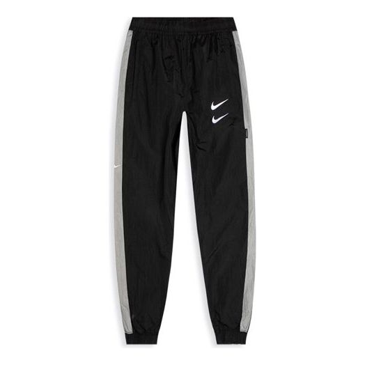 Nike Sportswear Swoosh Woven Pants For Men Grey Gray CJ4877-010 - KICKS ...