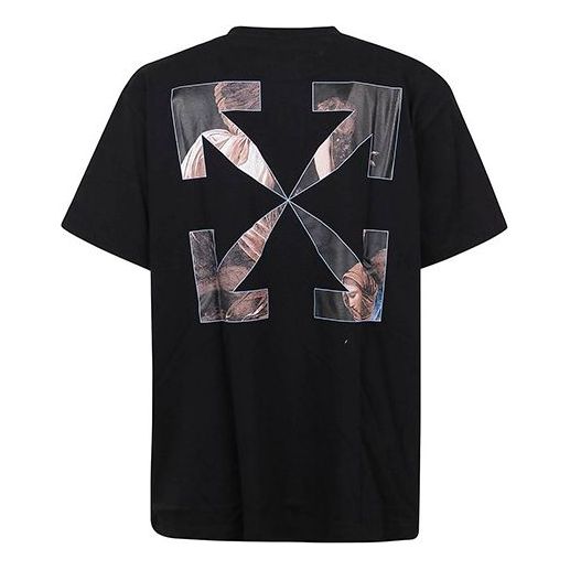 Off-White Fw20 Caravaggio Angel Short Sleeve Oversize OMAA038E20JER006 ...