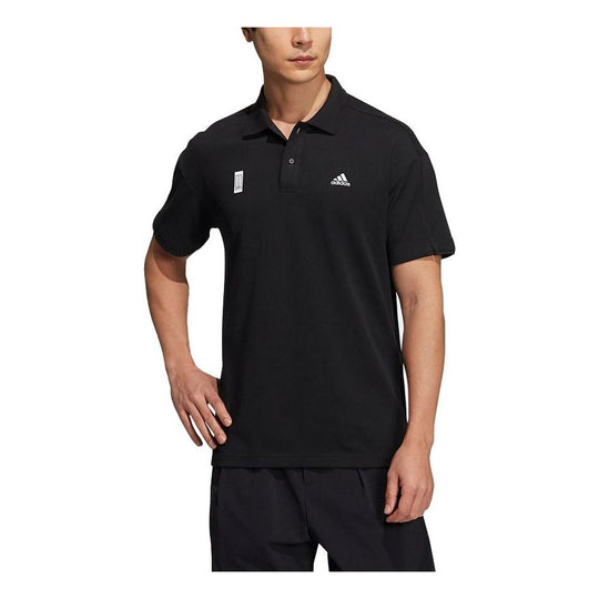 Men's adidas Martial Arts Series Sports Logo Casual Short Sleeve Black ...