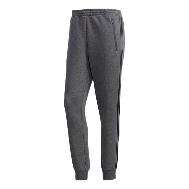 Men's adidas Sports Stylish Gray Long Pants/Trousers DW4647 - KICKS CREW