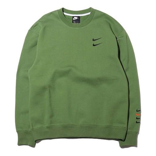 Nike Sportswear AS Men's Nike Sportswear Swoosh Crew Green CU4029-300 ...