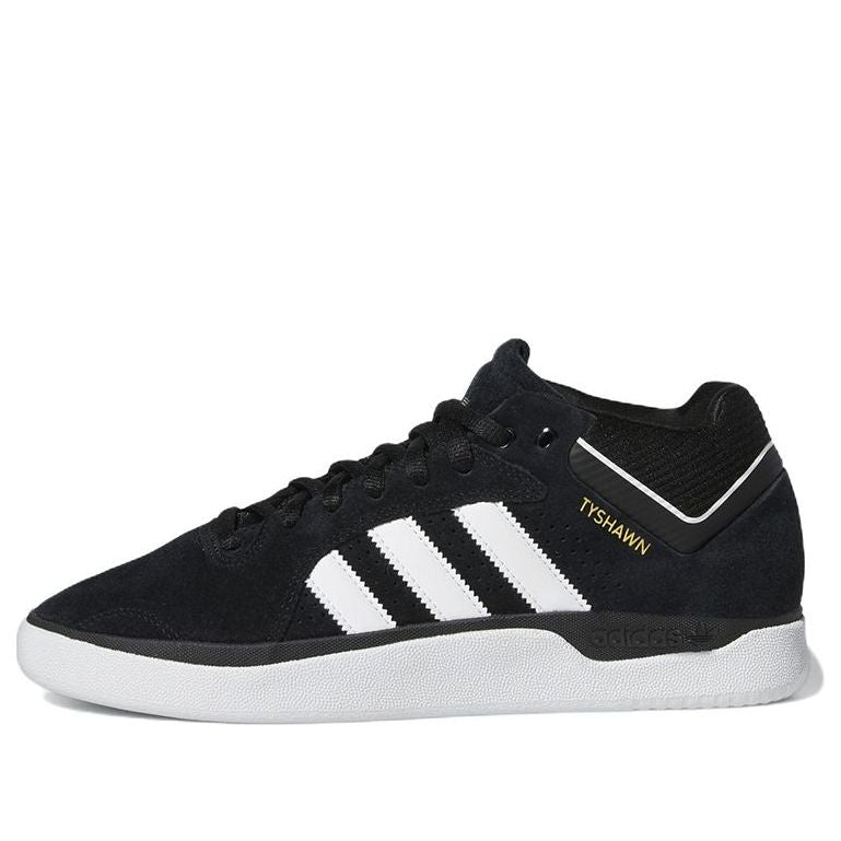 Adidas Tyshawn Shoes 'Core Black Cloud White' GY6947 - KICKS CREW