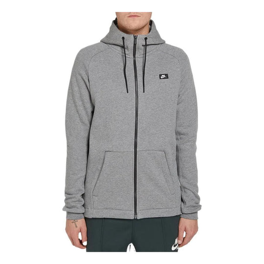 Nike modern hoodie grey new arrivals