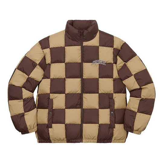 Supreme FW19 Week 17 Checkerboard Puffy Jacket SUP-FW19-10893 - KICKS CREW