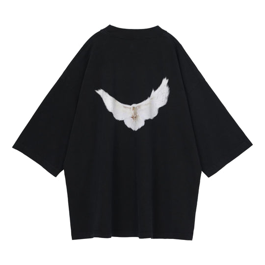 YEEZY Gap x Balenciaga Dove 3/4 Sleeve Tee 'Washed Black' YEEZY-SS22-002