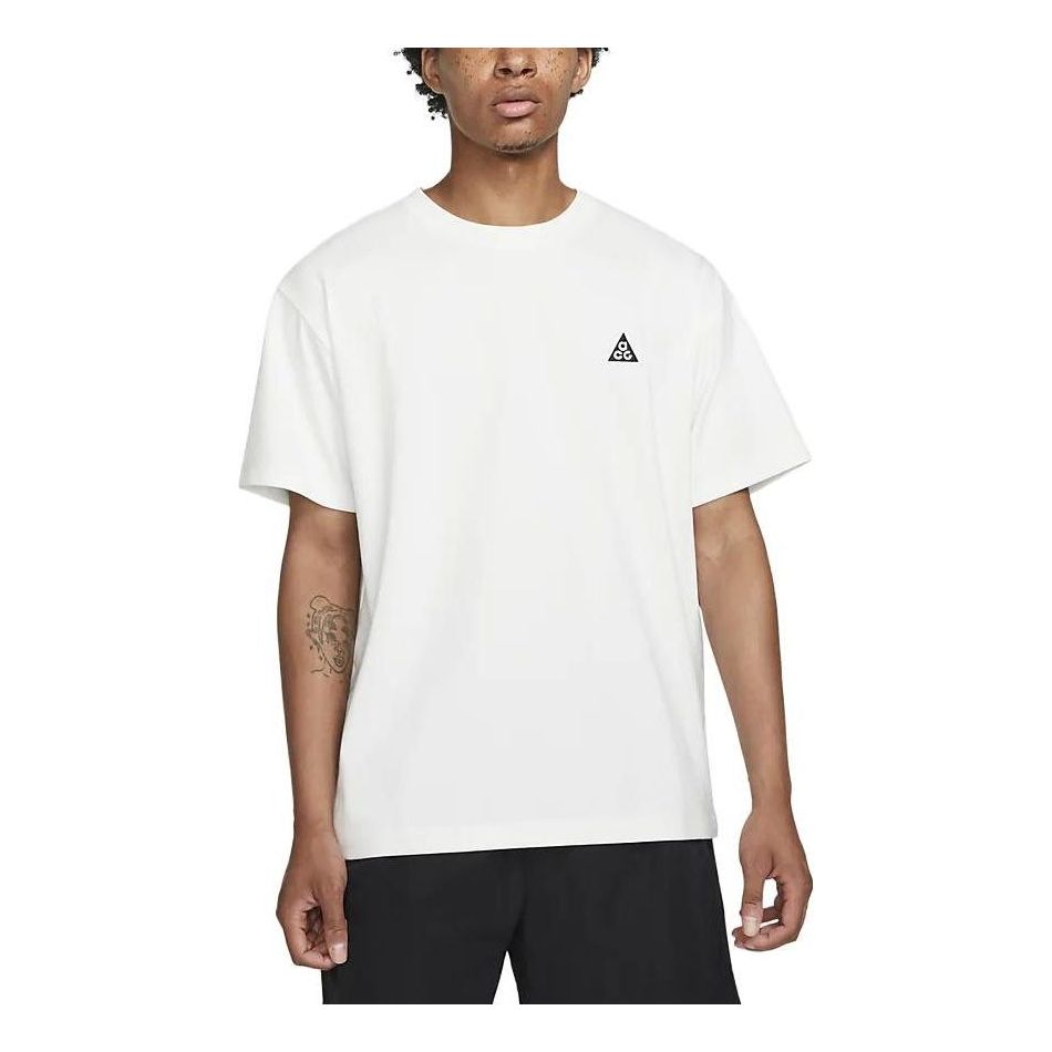 Nike ACG Logo T-Shirt 'White' DJ3642-121 - KICKS CREW