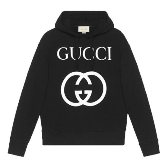 GUCCI Interlock G Unisex Black 475374-X3Q25-1289 - KICKS CREW