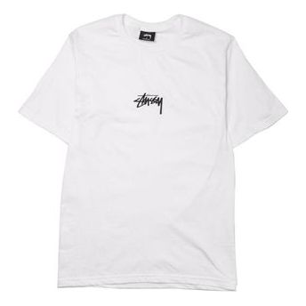 Stussy Stock Tee Small Label Printing Short Sleeve White 1904026-02 ...