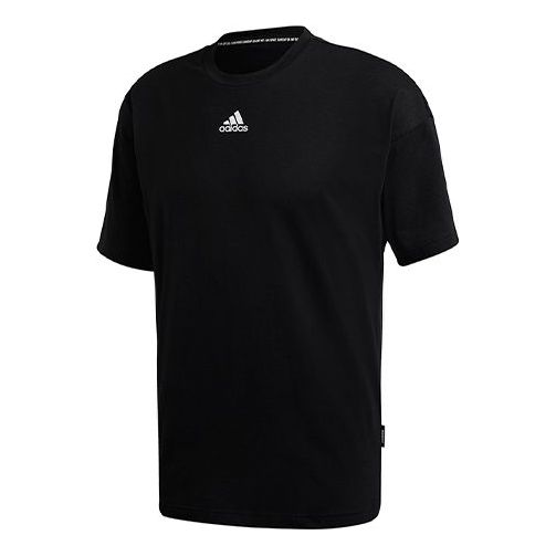 Men's adidas Back Short Sleeve Black T-Shirt GC9060 - KICKS CREW