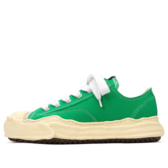 Maison MIHARA YASUHIRO HANK VL OG Sole Canvas Low-top Sneaker 'Green' A09FW734-GRN