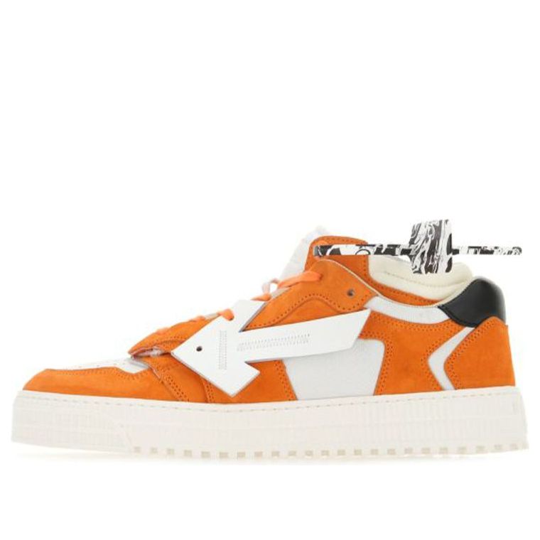 Off-White Sports Shoes White/Orange OMIA151S21LEA0010120 - KICKS CREW