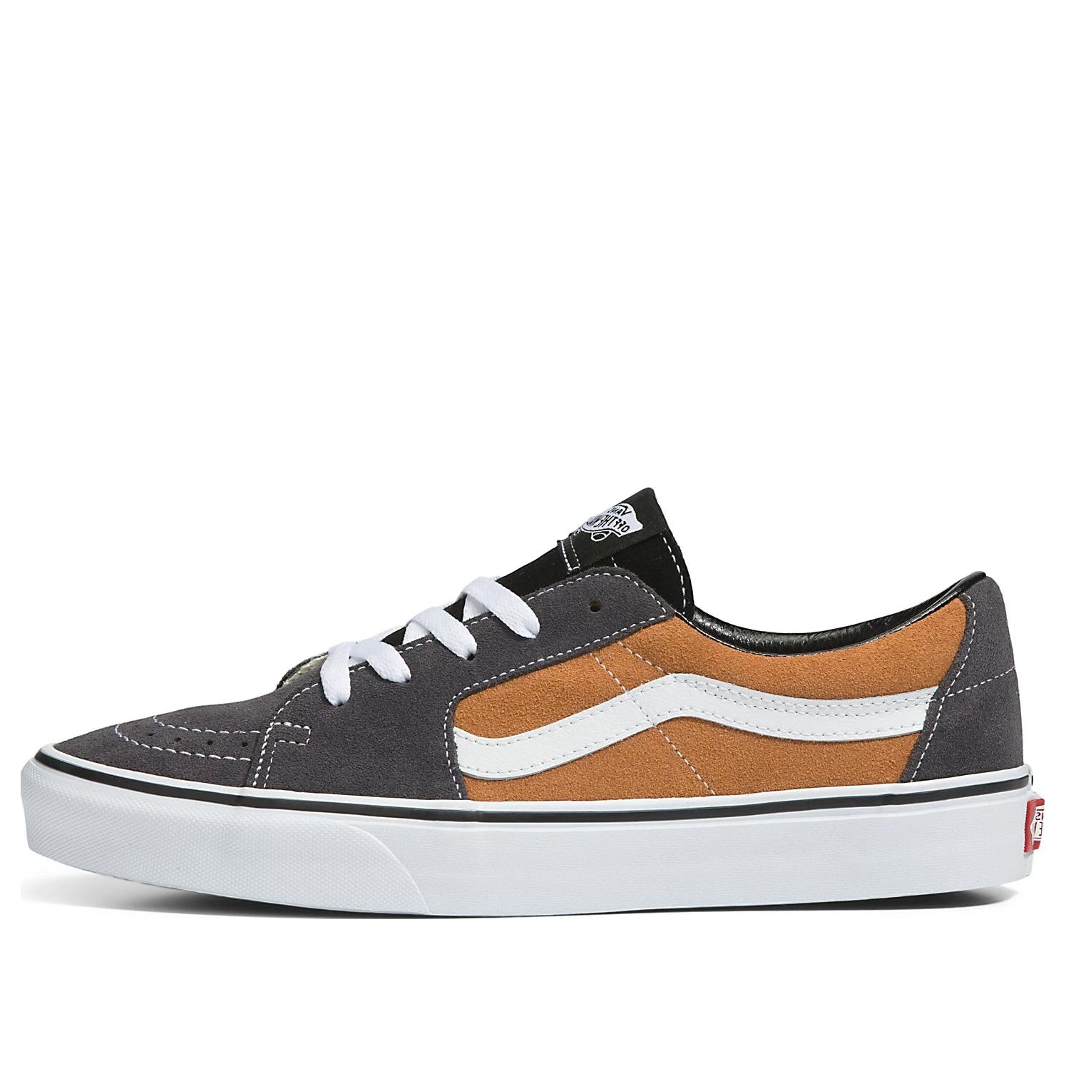 Vans SK8 LOW 'Black Brown White' VN0A5KXDALQ - KICKS CREW