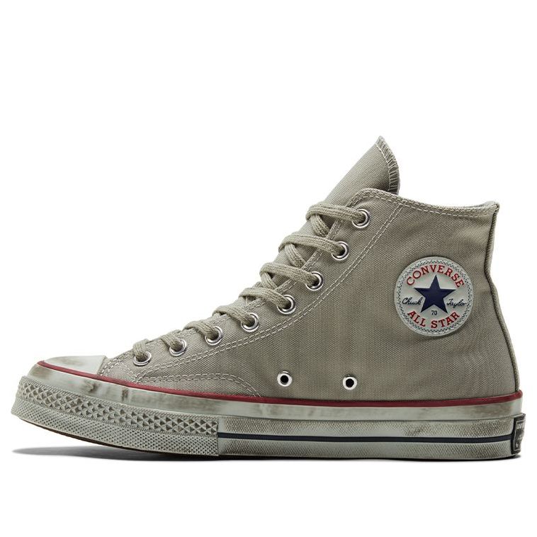 Converse Chuck Taylor All Star 1970s Canvas Shoes Gray 'Grey Red' 1726 ...