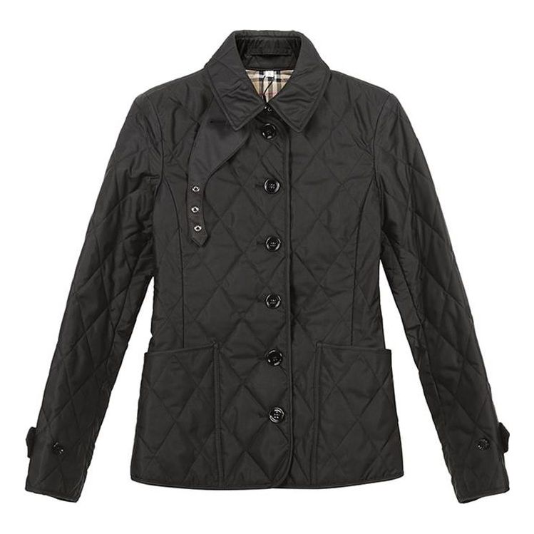 Burberry Diamond Quilted Temperature Control Jacket For Black 80233201