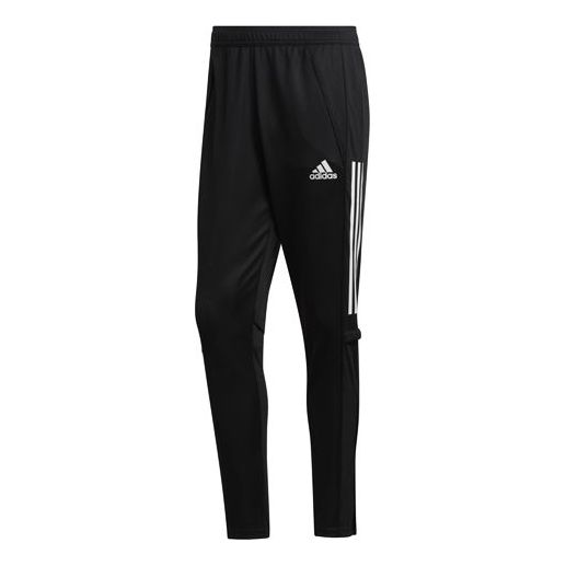 adidas Knitted Casual Sports Running Long Pants Men Black EA2475 ...