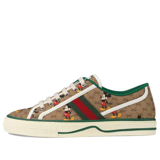 Gucci Disney Brown Tennis 1977 Sneakers