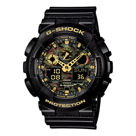 CASIO G-Shock Analog-Digital 'Black Gold' GA-100CF-1A9 - KICKS CREW