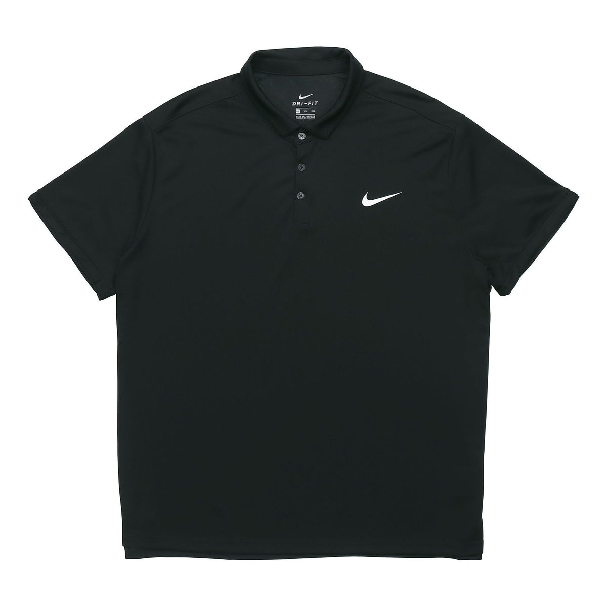 Nike Casual Sports Short Sleeve Polo Shirt Black AQ5304-010 - KICKS CREW