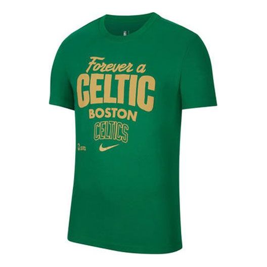 Nike Boston Celtics Mantre Nike Nba Short Sleeve Green CK8799-312