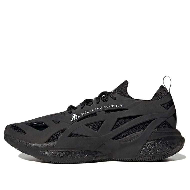 adidas Stella McCartney x SolarGlide 'Triple Black' HQ5962 - KICKS CREW