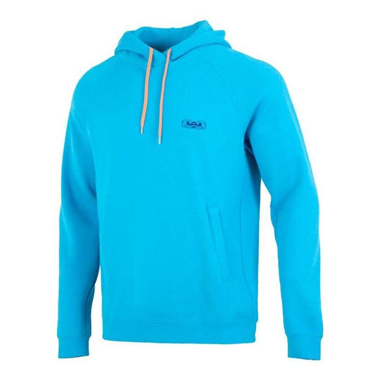 Nike Solid Color Alphabet Drawstring Hooded Long Sleeves Hoodie Men's Blue DQ6130-446