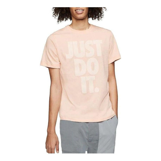 (WMNS) Nike Sportswear Just Do It Graphic T-Shirt 'Pink' CK2271-664