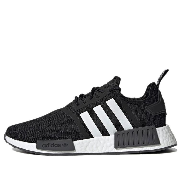 adidas NMD_R1 Primeblue 'Black White' GZ9258 - KICKS CREW