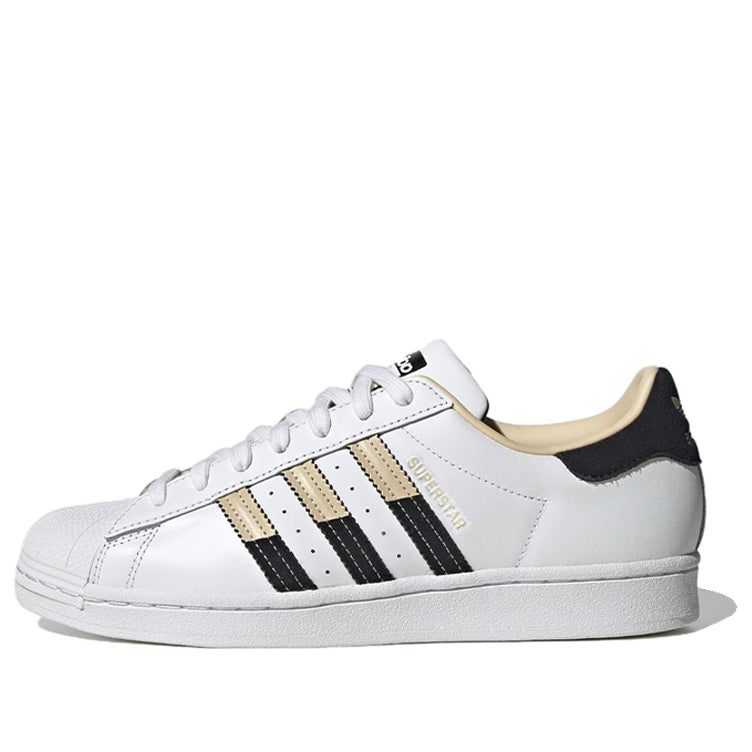 Adidas Originals Superstar 'White Sand Black' HQ2166 - KICKS CREW