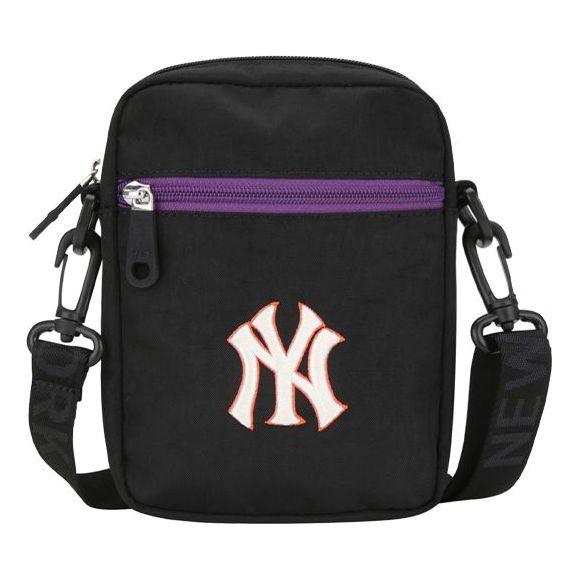 MLB NY New York Yankees Messenger Bag Black 32BGP4941-50L - KICKS CREW