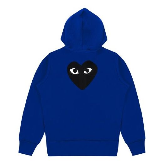 COMME des GARCONS PLAY Zip Up Hoodie 'Blue' AZ-T254-051-2 - KICKS CREW