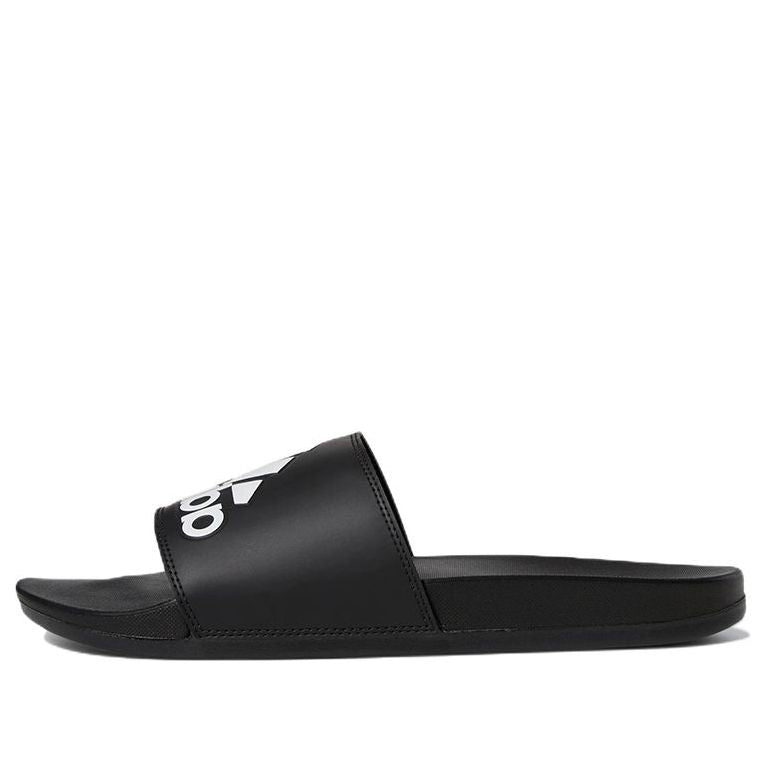 adidas Adilette Comfort Slide 'Black White' GY1945 - KICKS CREW