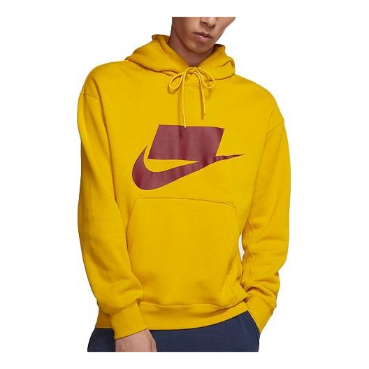 Nike Solid Color logo Pullover Yellow BV4541 743