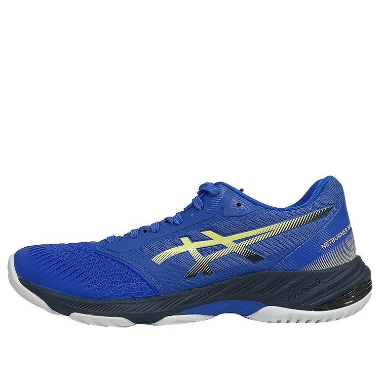 Asics Netburner Ballistic FF 3 'Illusion Blue Glow Yellow' 1051A073-40 ...