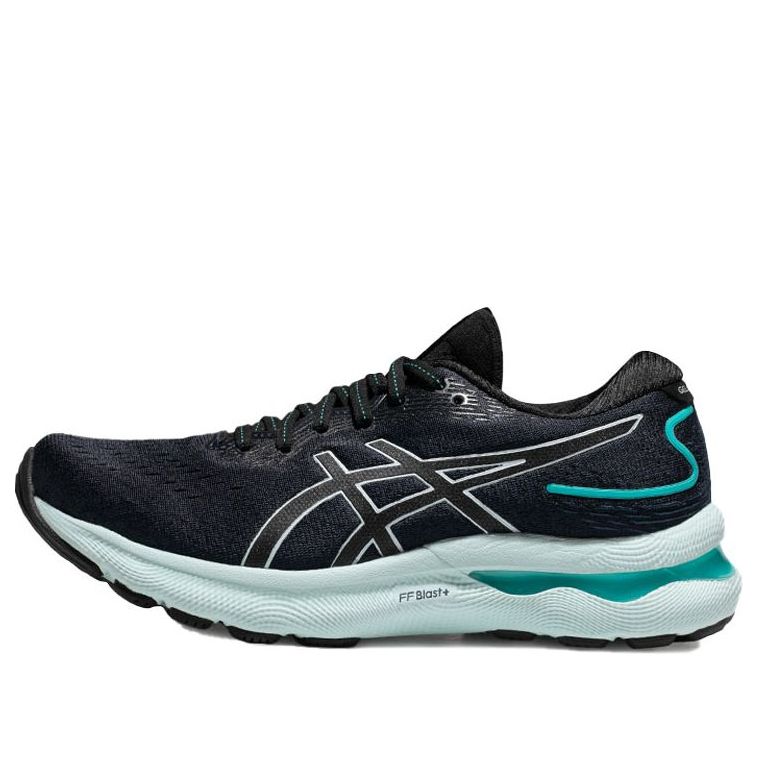 (WMNS) Asics Gel-Nimbus 24 D 'Black Blue' 1012B199-005-KICKS CREW