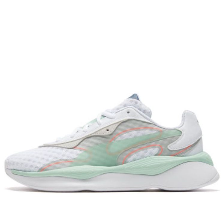 PUMA Rs-pure Vision Low Top Shoes/Sneakers White Green 371157-02 ...