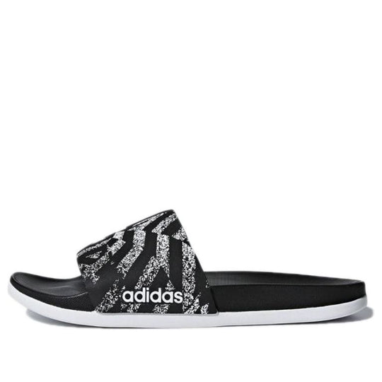 Adilette cloudfoam plus sales logo slides womens