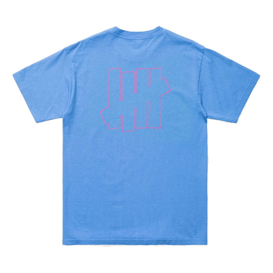 UNDEFEATED ICON S/S TEE Back Large Logo Short Sleeve Unisex Blue 80103 ...