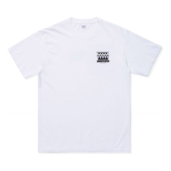 UNDEFEATED Torch S/S Tee Short Sleeve Unisex White 80107-WHITE-KICKS CREW