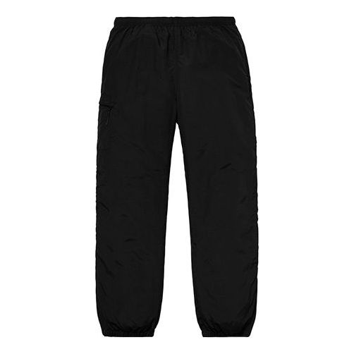 Supreme SS19 Nylon Trail Pant Bundle Feet Casual Long Pants Unisex Bla