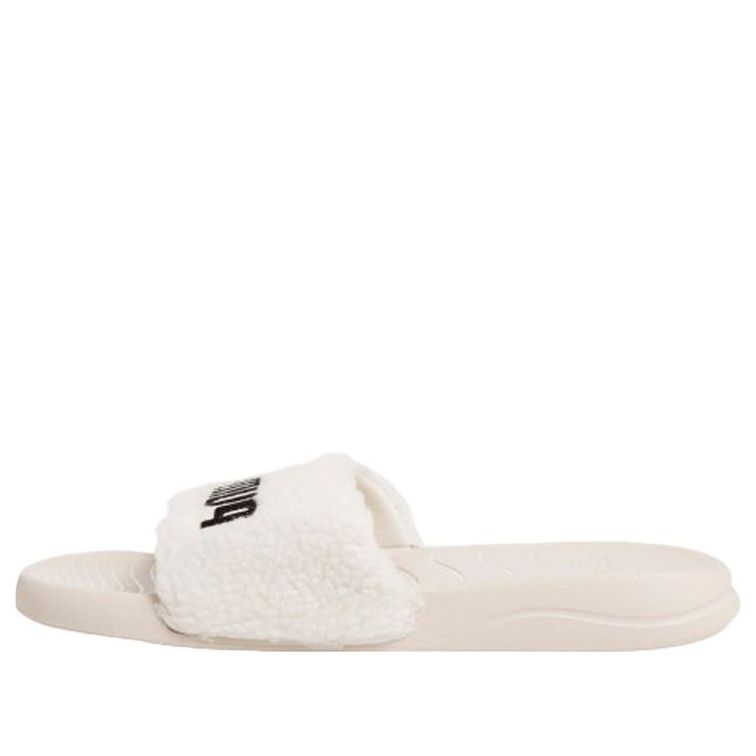 PUMA Popcat 20 White Velvet Slippers 375955-02 - KICKS CREW