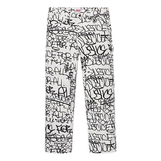 Supreme FW18 COMME des GARCONS Shirt Canvas Painter Pant