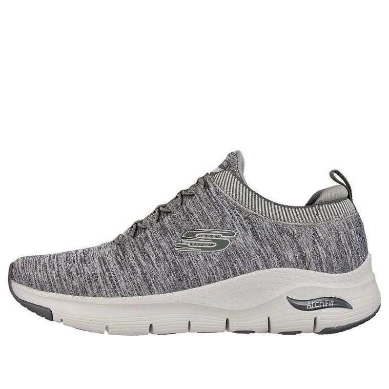 Skechers Arch Fit - Waveport 'Grey' 232301-CHAR - KICKS CREW